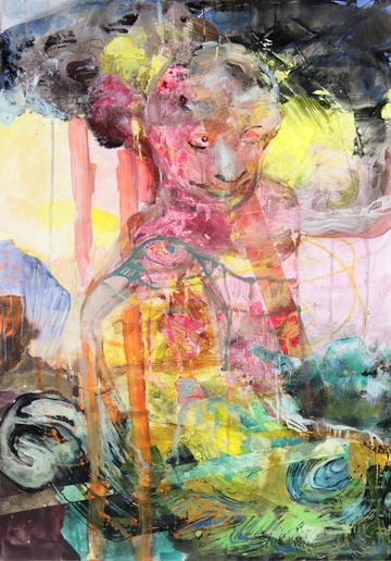 Katharina Schellenberger_Nr. 491.2 (aus der Serie „Innenleben“)_2022_100 x 70 cm_Foto Katharina Schellenberger | © Katharina Schellenberger_Nr. 491.2 (aus der Serie „Innenleben“)_2022_100 x 70 cm_Foto Katharina Schellenberger