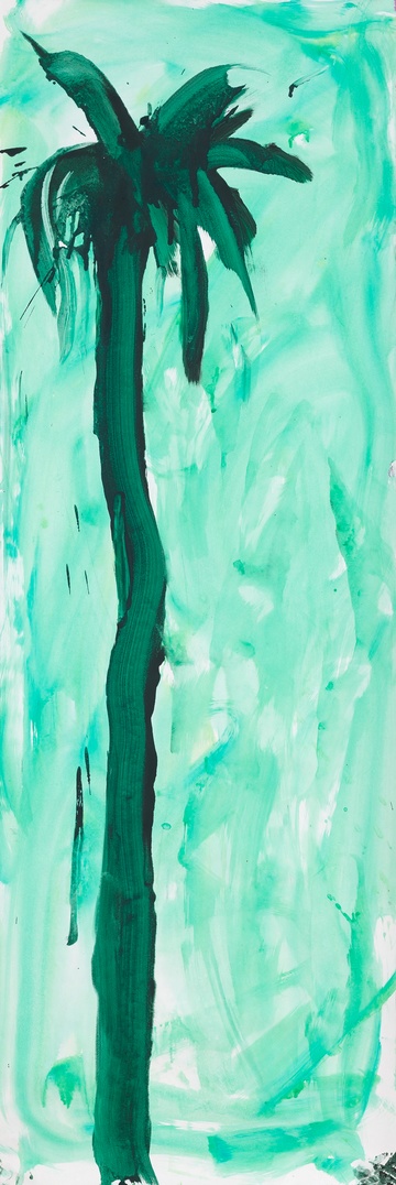 Ernst Heckelmann_Palme_2023_150 x 51 cm_Foto: Nikolaus Steglich | © Ernst Heckelmann_Palme_2023_150 x 51 cm_Foto: Nikolaus Steglich
