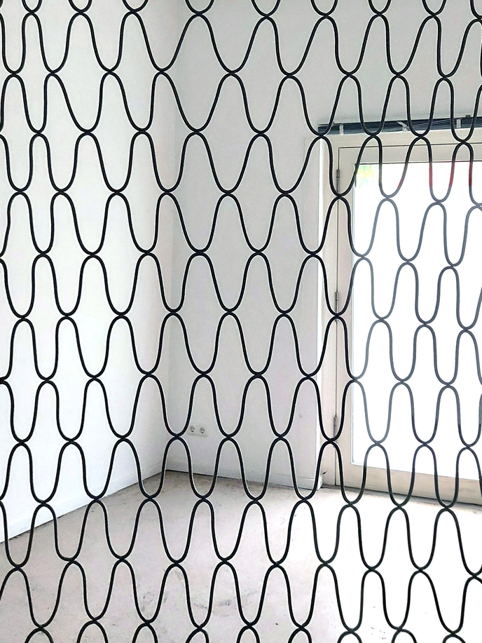 Seibt Aleschija_soft structure II_2025_Seil_270 x 150 cm_Fotografin Aleschija Seibt | © Seibt Aleschija_soft structure II_2025_Seil_270 x 150 cm_Fotografin Aleschija Seibt