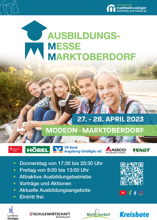 Plakat Ausbildungsmesse | © Mattfeld-Saenger